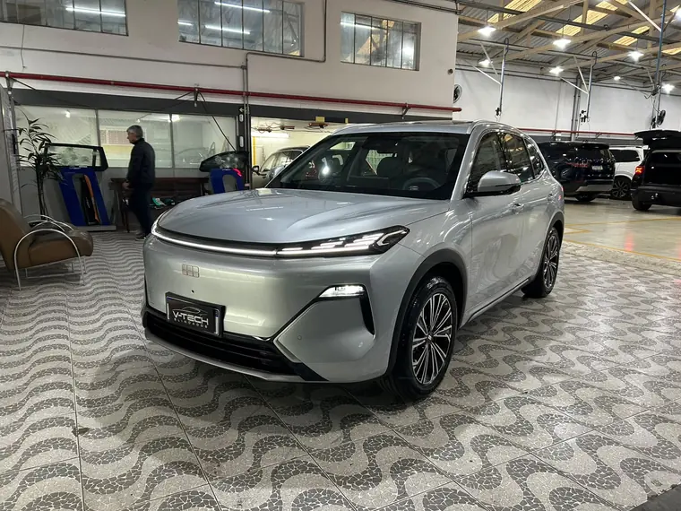 Geely EX5 elétrico blindado pela V-TECH Blindados em São Paulo